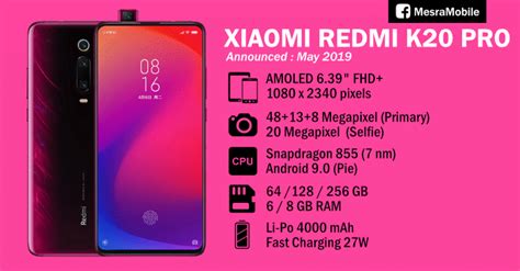 Xiaomi's graceful glass case, framed in a metal frame, will charm you with photographic opportunities worthy of professionals. Xiaomi Redmi K20 Pro Price In Malaysia RM1699 - MesraMobile