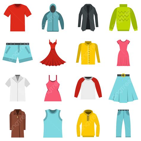 Different Kinds Of Clothes Clipart Anggur