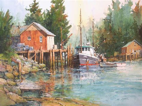 Ian Ramsay Watercolors Painting Is Not Always Easy As You Well Know