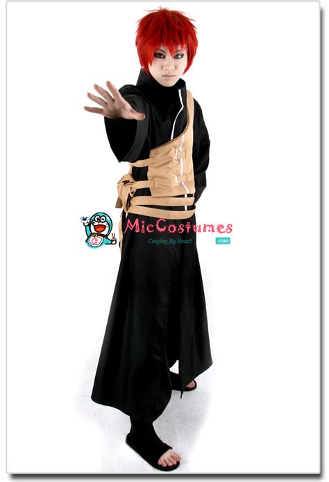 Naruto Gaara Black Cosplay Costume Cosplay Shop