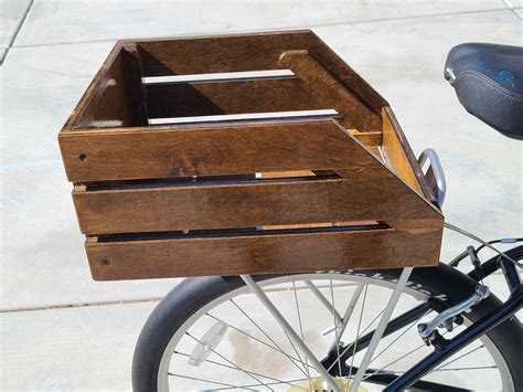 Bicycle Basket Rear Etsy