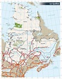 Quebec road map