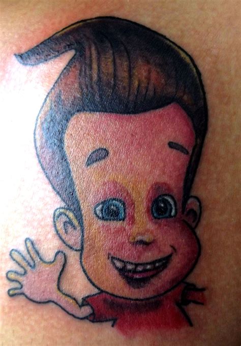 Jimmy Neutron Tattoo Body Art Tattoos Tattoos And Piercings Tattoos