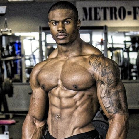 Simeon Panda Black Bodybuilder Bodybuilding Motivation Muscular