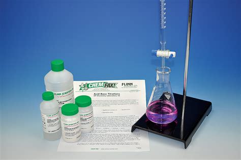 Acidbase Titrationsclassic Lab Kit For Ap Chemistry Flinn Scientific
