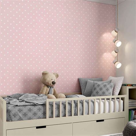 papel de parede rosa adesivo vinil infantil bebe menina