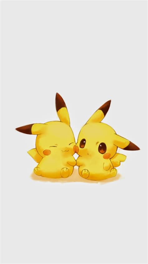 It can refer to items, humans and nonhumans that are charming, vulnerable, shy. Cute Wallpaper Eevee Kawaii Pikachu Pokemon - Images | Slike