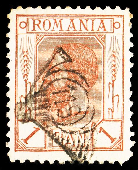 Postage Stamp Printed In Romania Shows Carol I Of Romania 1839 1914