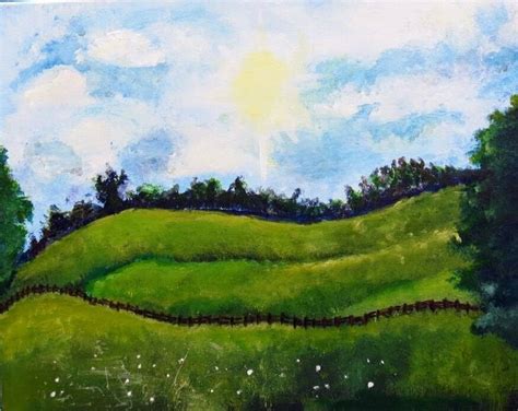 My Rollin Hills Painting Original Paintings Hills