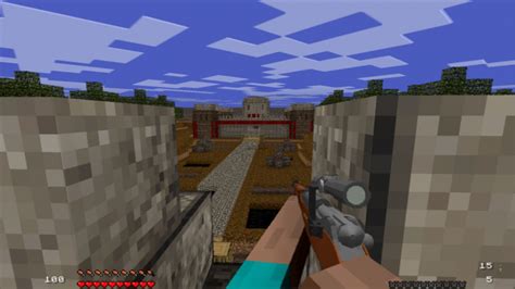 This Doom 2 Mod Turns The Game Into Minecraft