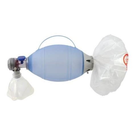 Ambu Bag Reusable Oval Silicone Resuscitators Adult Healthmate
