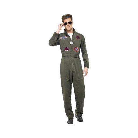 Costume Adult Top Gun Fighter Pilot Xl