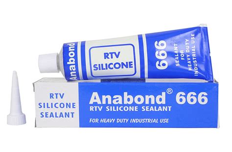 Anabond 666 Rtv Silicone Sealant Clear 100 Grams New