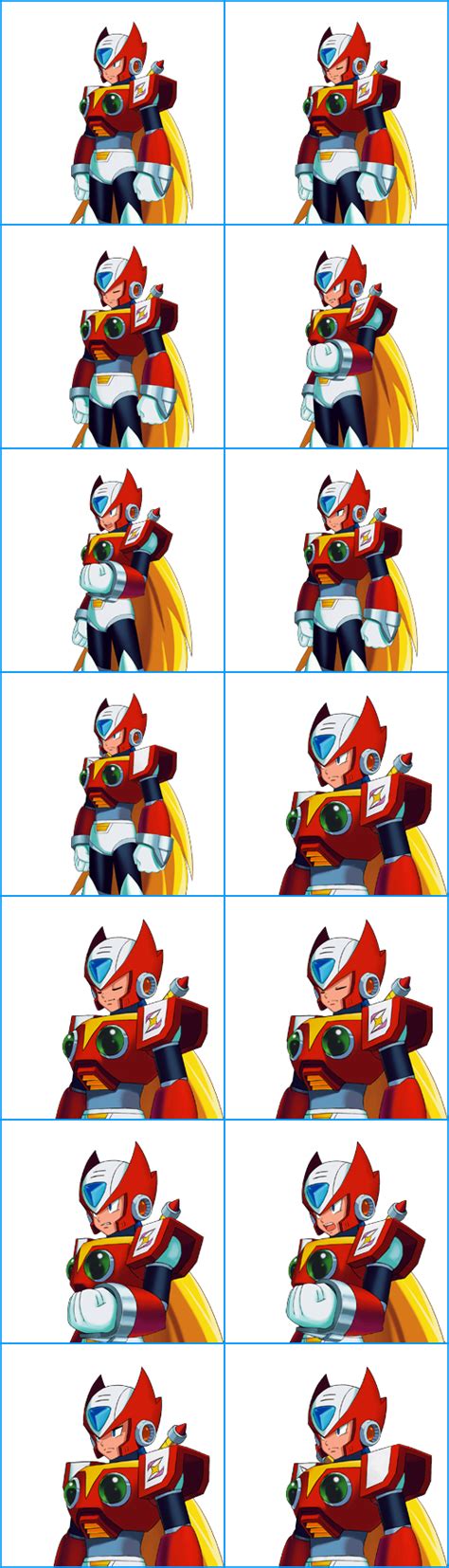 Megaman X Zero Sprite Sheet Project X Zone Sprite Sheet Vsayi