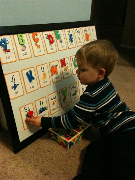 For The Love Of Learning Diy Alphabet Learning Board