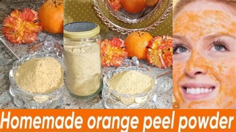 Diy Orange Peel Powderchemical Free ہوم میڈ اورنج پاوڈر Zonysha