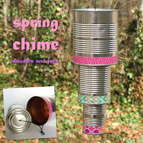 Easy Tin Can Wind Chimes Lets Make Wind Chimes To Greet The Spring I