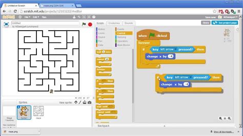 Maze Invent With Scratch 20 Screencast Youtube