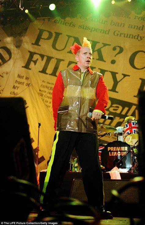 Sex Pistols Icon John Lydon Looks World Apart From His Former Self