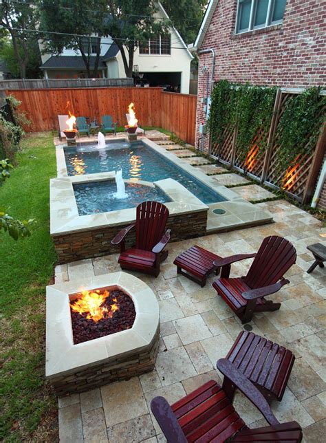 Looking into small fiberglass inground pools for your backyard? 30 Small Backyard Ideas That Will Make Your Backyard Look Big