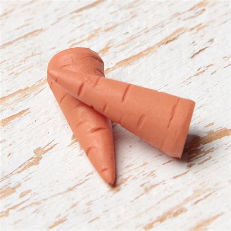 Straight Miniature Snowman Carrot Noses Holiday Craft Supplies