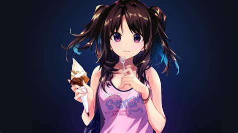 Anime Cute Girl Wallpapers Bigbeamng