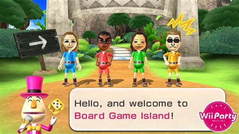 wii party board game island gameplay molina vs sota vs tomoko vs steve wii파티 youtube