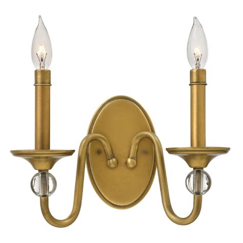 Hinkley Lighting Eleanor 4952hb Double Wall Sconce Wall Sconce