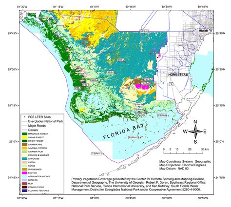 Florida Coastal Everglades Lter Gis Data
