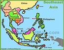 Countries Of Southeast Asia Map - Australia Map