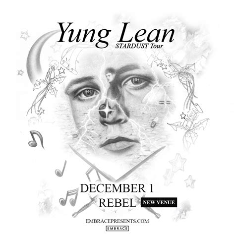 Yung Lean Stardust Tour Embrace Presents