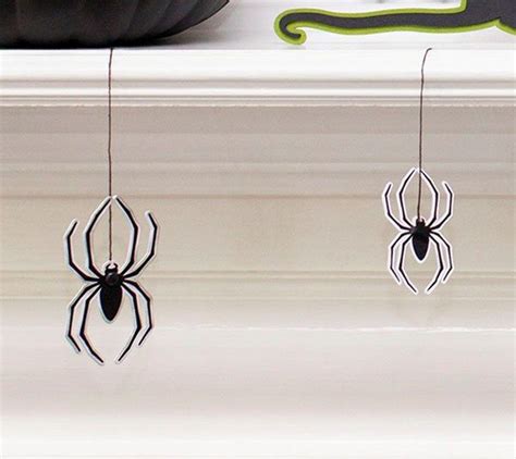 Potions And Spells Dangling Spiders Cricut Spider Decorations