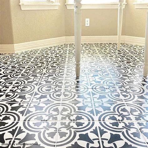 The Absolute Best Floor Stencils Plus Tips For A Perfectly Stenciled Floor