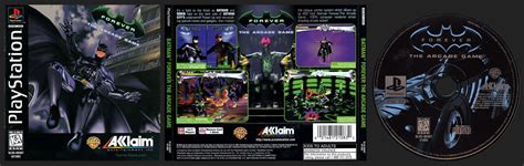 Batman Forever The Arcade Game Game Rave Com PlayStation