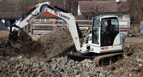 Terex Tc75 Excavators Specification