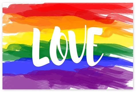 Awkward Styles Love Quotes Lgbtq Pride Flag Decor Love Digital Poster