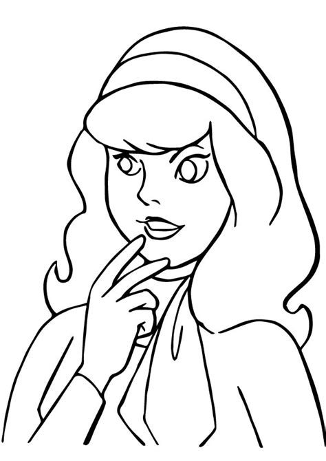 Daphne Blake Colouring Pages Daphne Blake Colouring Pages Aurora The Best Porn Website