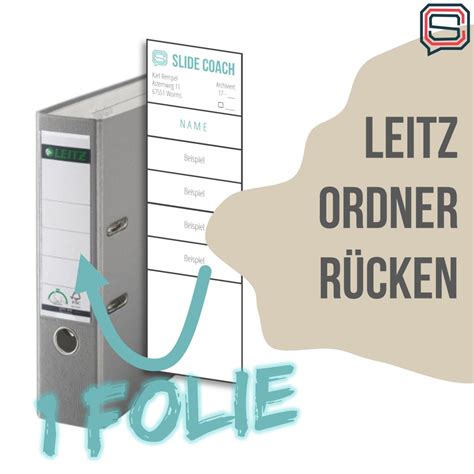 Maybe you would like to learn more about one of these? Leitz Ordner Vorlage - Slide Coach Shop