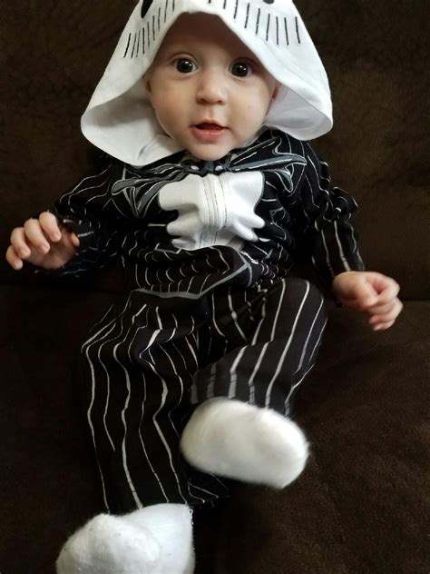 Jack Skellington Costume Baby Diagram Svg Img Gg