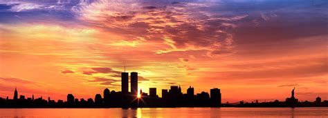Us New York City Skyline Sunrise Photograph By Panoramic Images Pixels