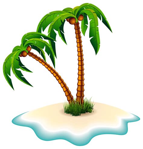 Dead Island Clip Art Palm Trees And Island Png Clipart Image Png
