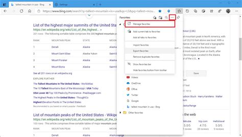 Microsoft Edge Has New A Favorites Manager And Heres How To Use It