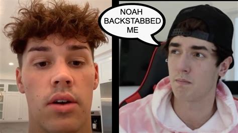 Noah Beck Responds To Bryce Hall Yikes Youtube