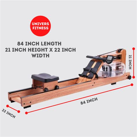 Training Rowing Machine Made From Natural Wood Eternity Fitness Store