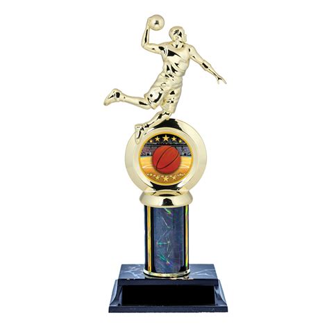 Dunking Boys Basketball Trophies