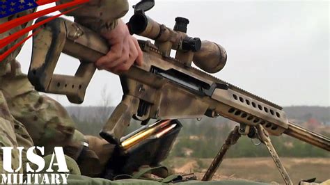 50口径スナイパーライフル狙撃・バレットm82 50 Caliber Sniper Rifle Shot Barrett M82