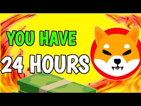 Shiba Inu Coin News Today Shiba Inu Coin To Hit Hours Left Shib Price Prediction