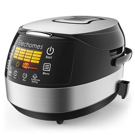 Led Touch Control Rice Cooker Elechomes Cr Cups Uncooked Rice
