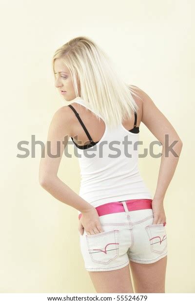 Woman Showing Her Assets Stock Photo Edit Now