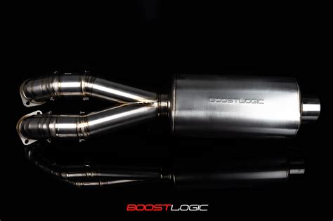 Boost Logic 4 Exhaust Resonated Midpipe Boost Logic
